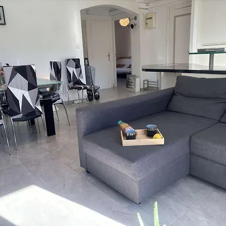 3p, 8 Couchages, Terrasse, Calme, Juan Les Pins - Fr-1-252-195 Διαμέρισμα Αντίμπ